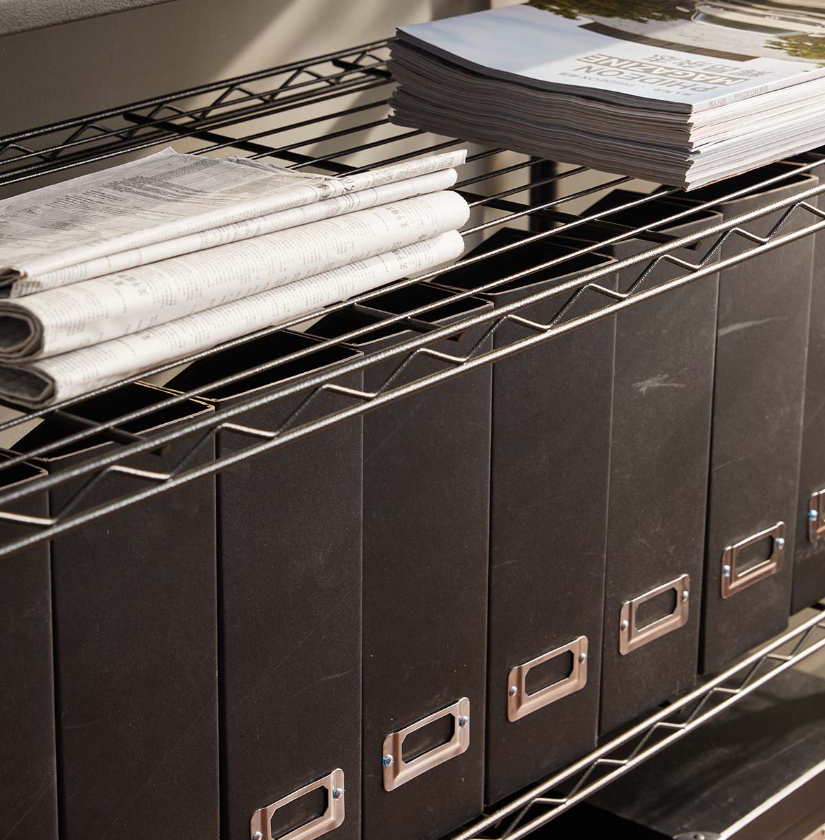 adjustable metal garage shelving company