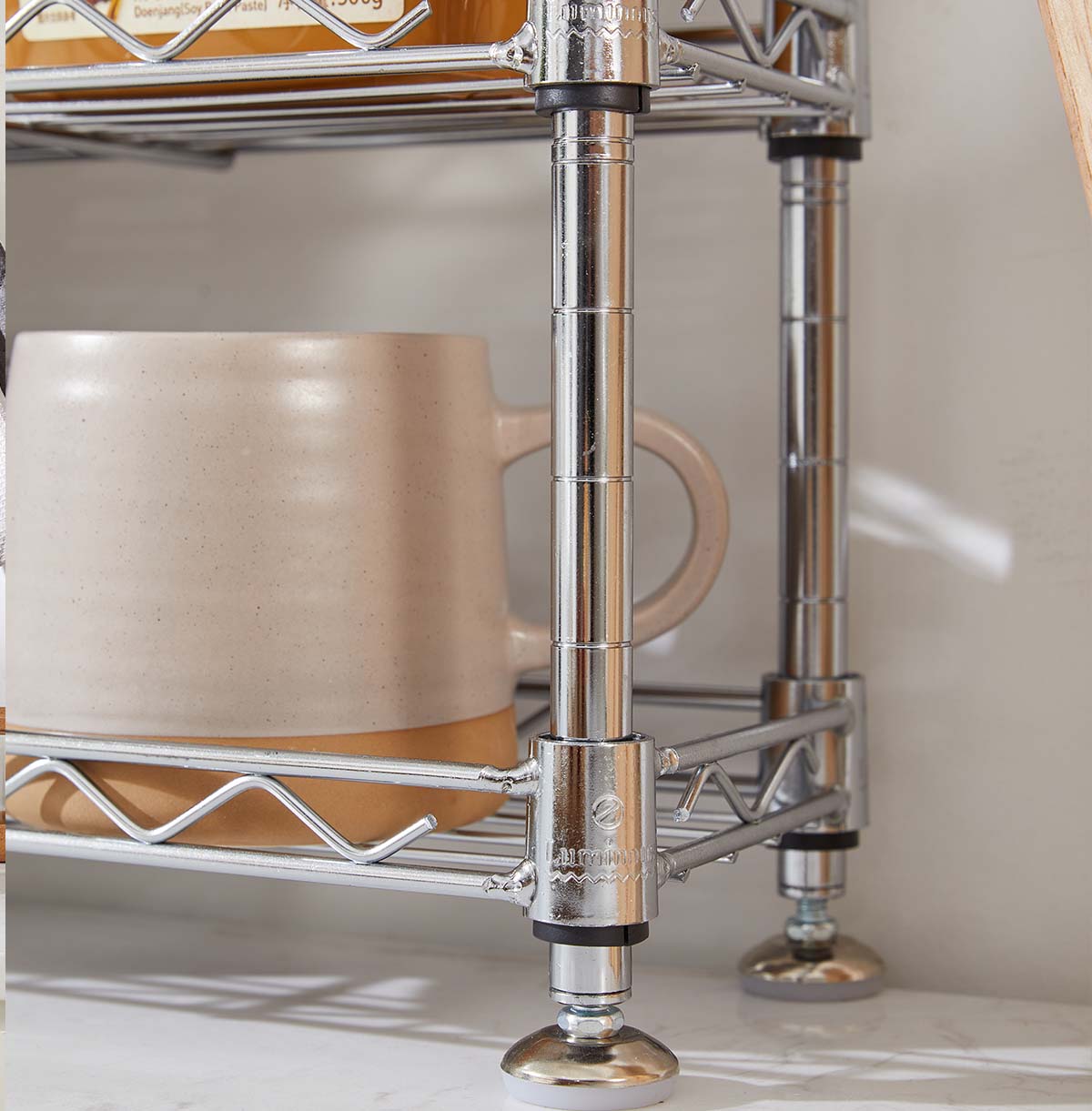 white metal garage shelving supplier