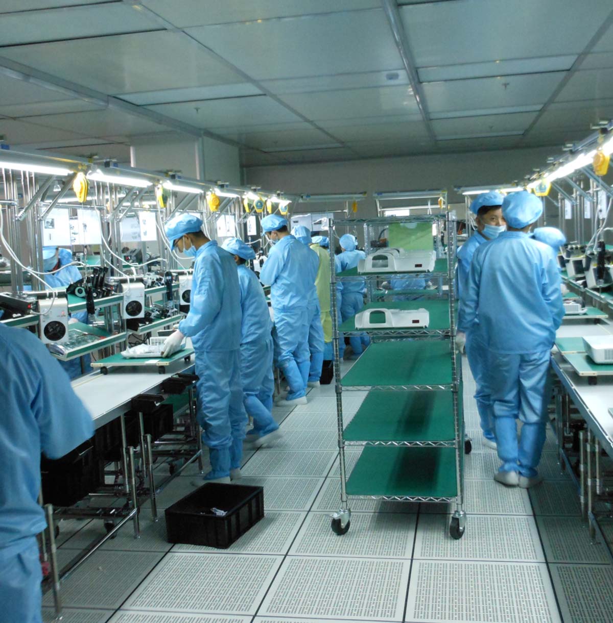 Chrome Wire Shelf Trolleys / Metal Utility Cart / Custom Steel Wire Racks / Storage Bin Shelving Unit /  Storage Box Shelving Unit