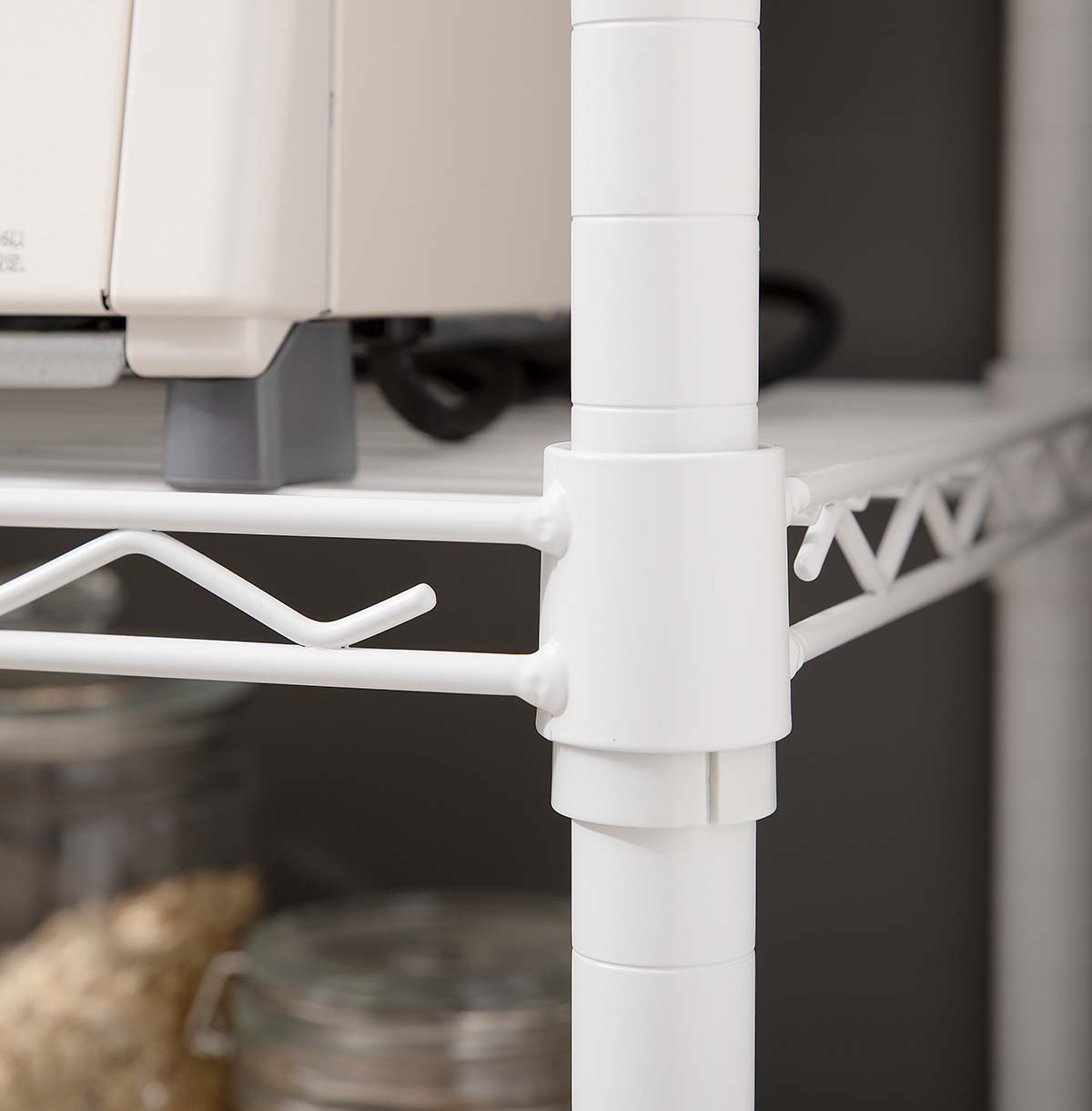 4 tier wire shelving unit manufacture