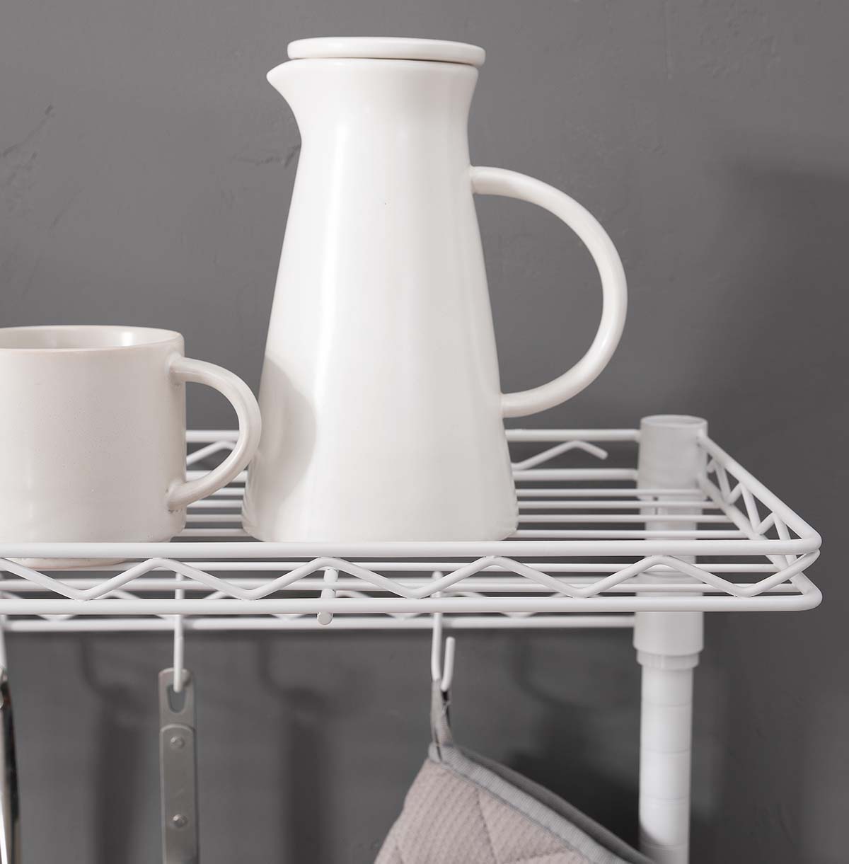 4 tier wire shelving unit manufacture