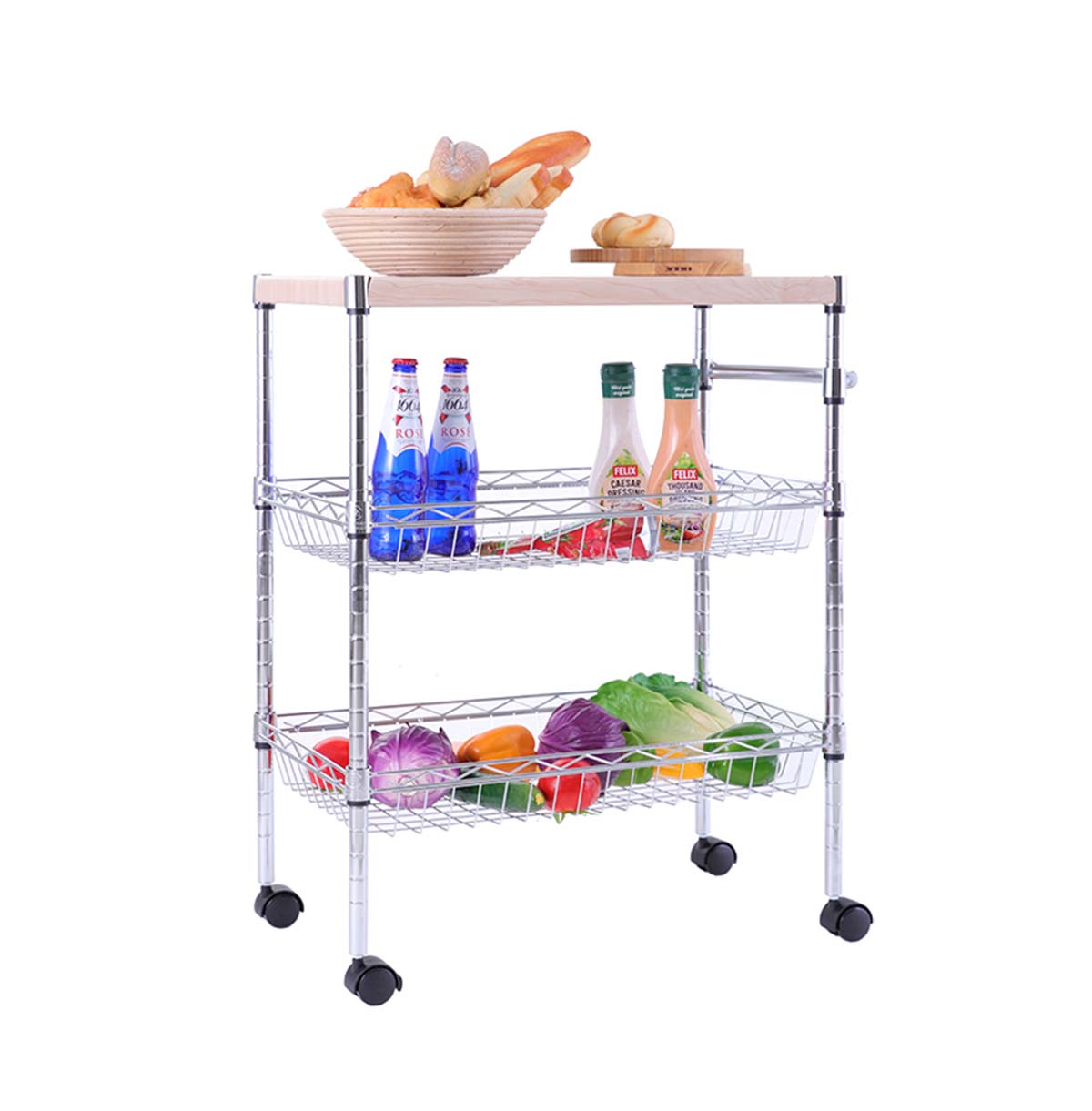 3 tier wire shelving unit distributors