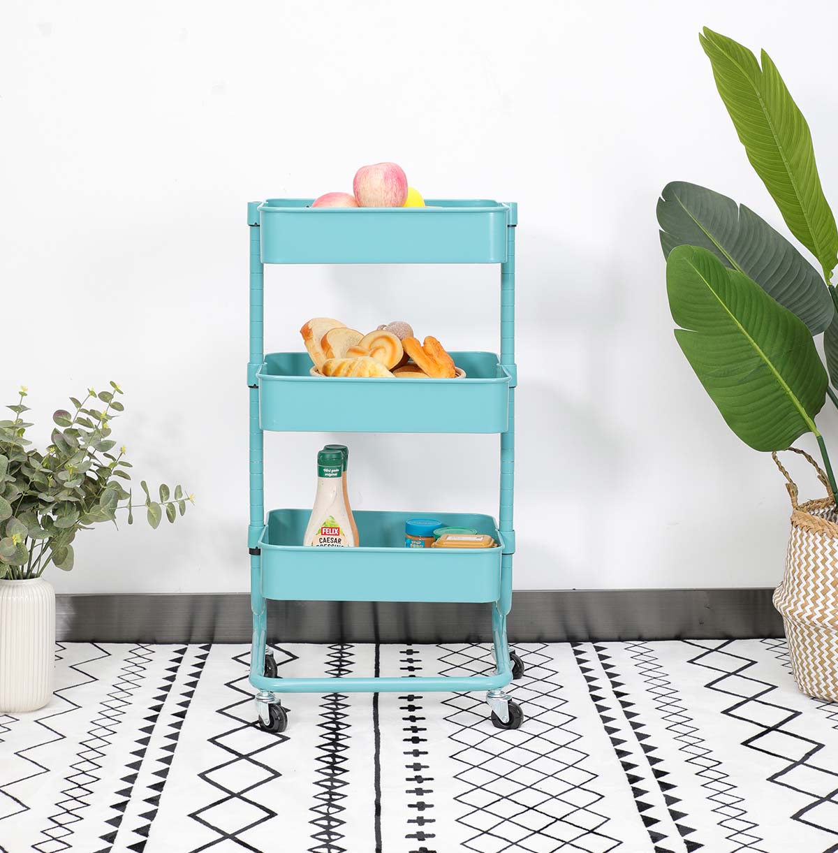 3 tier wire shelving unit Production