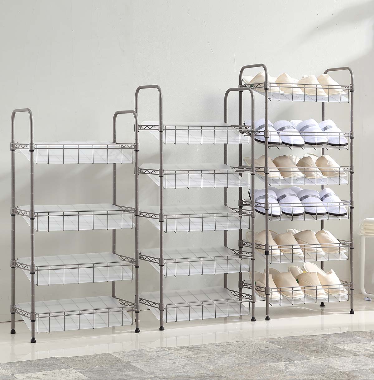 storage shelving unit with wheels