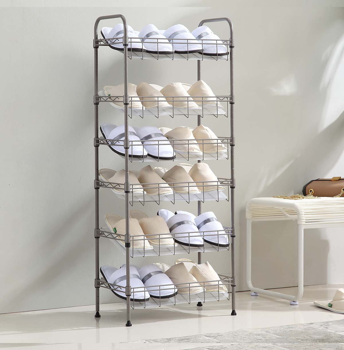 storage shelving unit with wheels