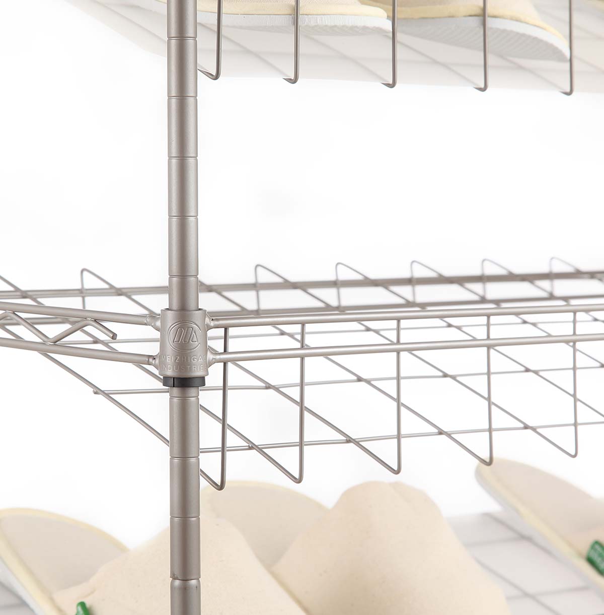 4-Tier Metal Shoes Rack