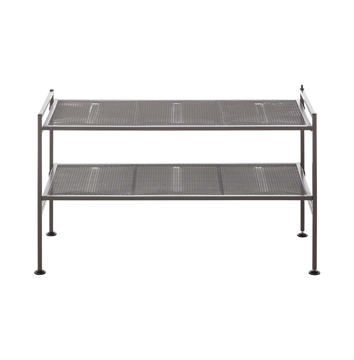 2 tier steel wire shelf distributors