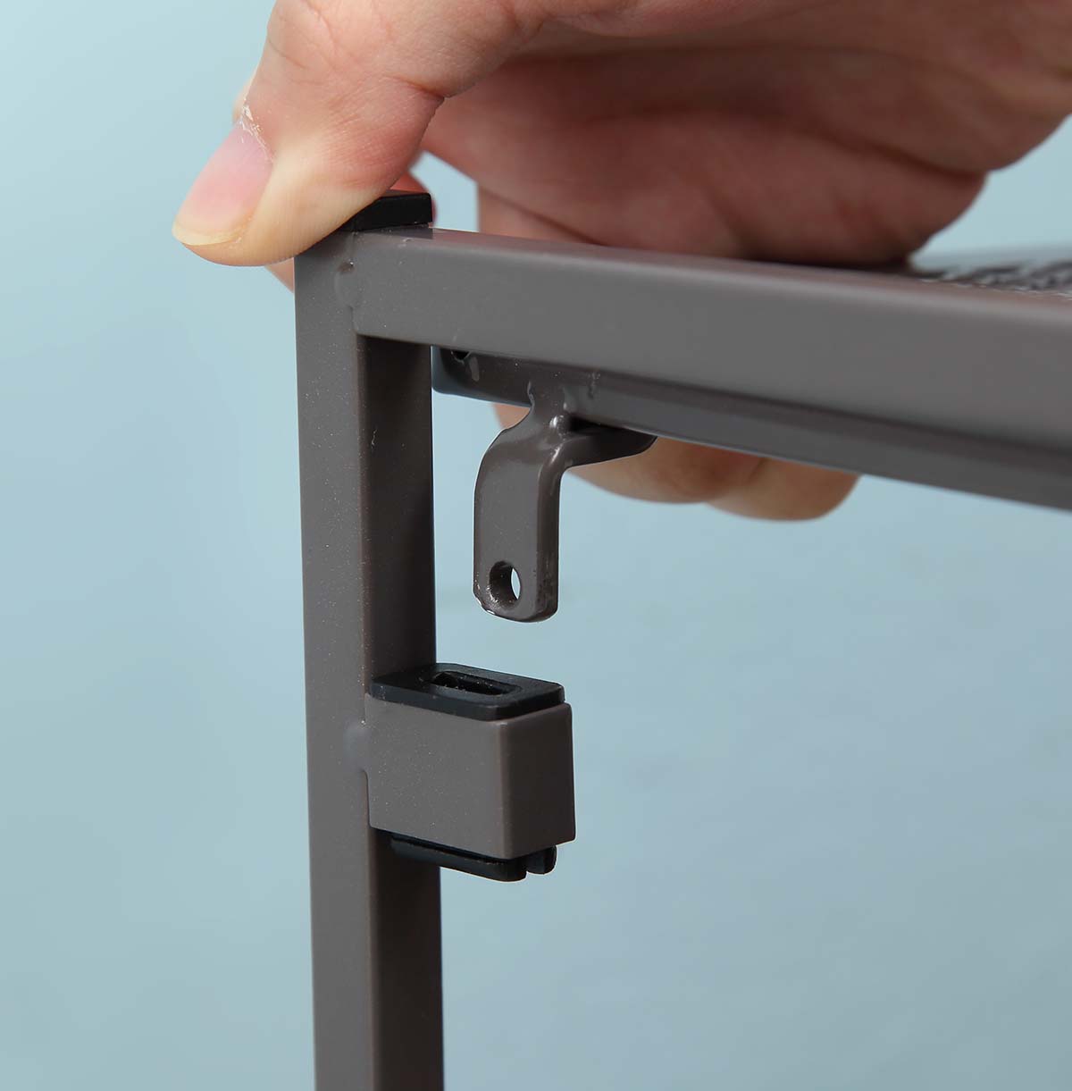 2 tier steel wire shelf distributors