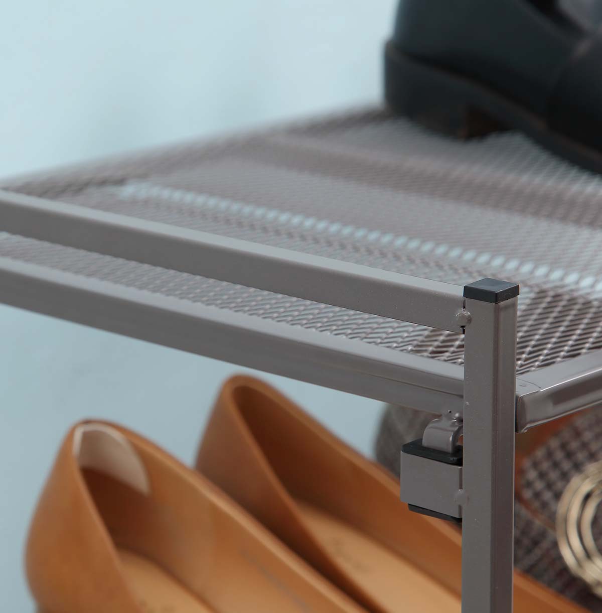 2 tier steel wire shelf distributors