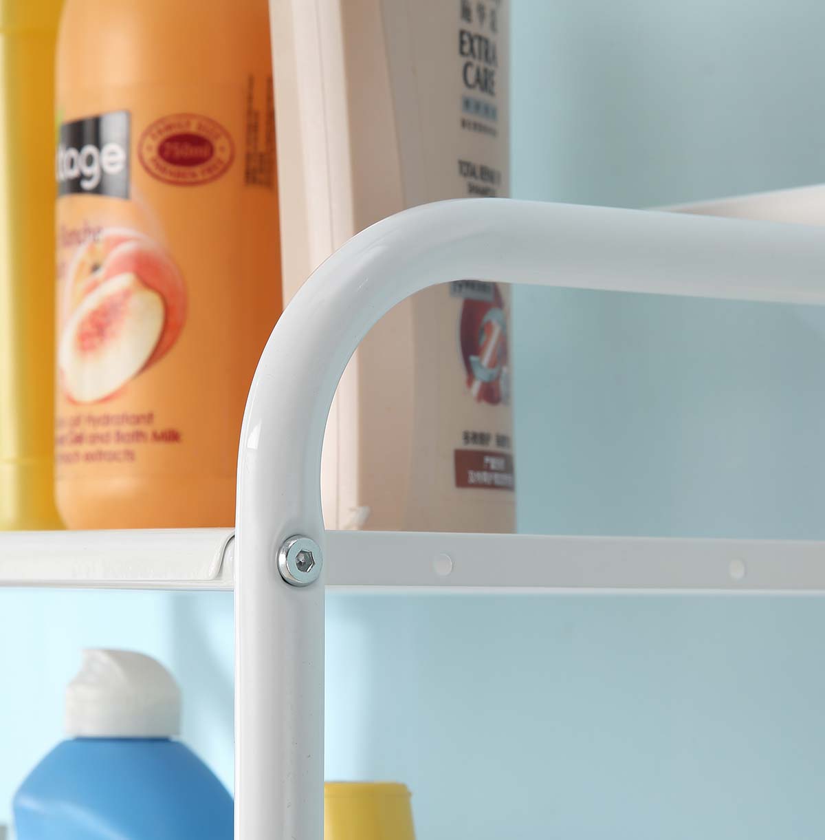 Washing Machine Storage Rack Utility Metal Shelf