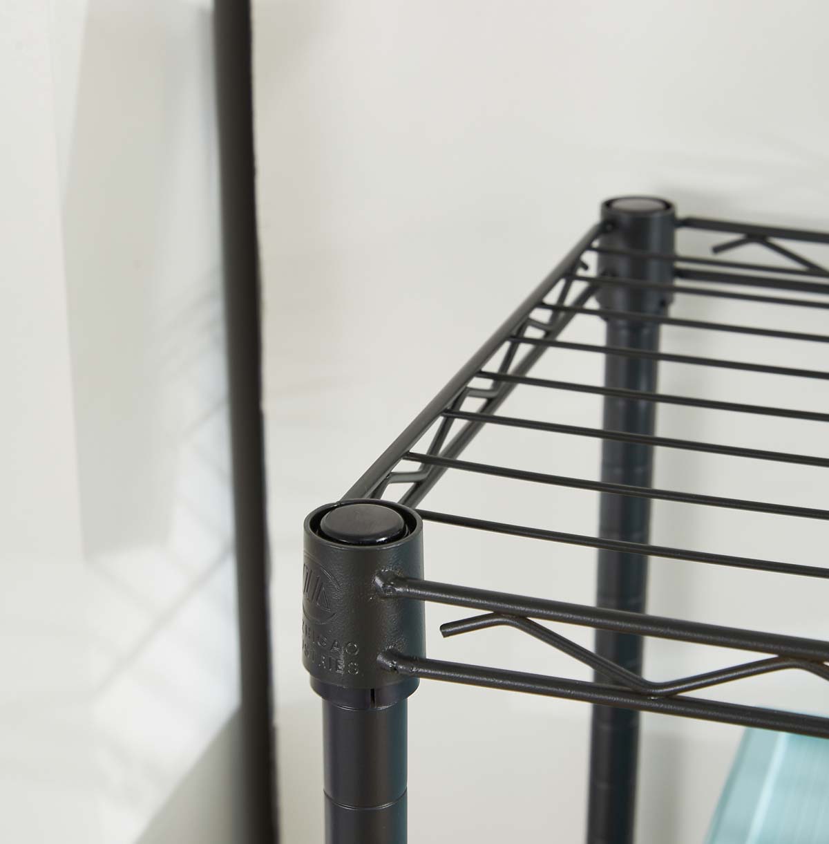 5 shelf wire storage rack distributors